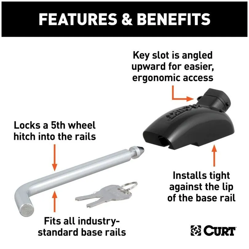 5TH WHEEL HITCH LOCK